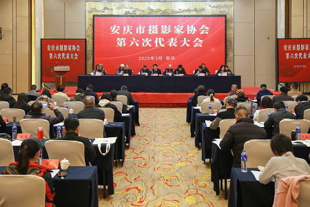 安庆市摄影家协会第六次代表大会召开